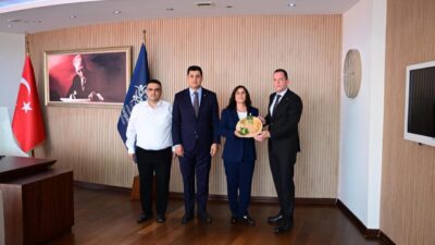 Aydın Büyükşehir Belediye Başkanı Özlem Çerçioğlu, Aydın Sanayi Odası Yönetim