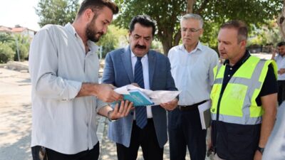 Pamukkale Belediye Başkanı Ali Rıza Ertemur, ilçenin farklı mahallelerinde devam