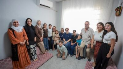 Konak Belediyesi’nden yapılan açıklamaya göre Mutlu, Ballıkuyu Mahallesi’nde Ballıkuyu Semt