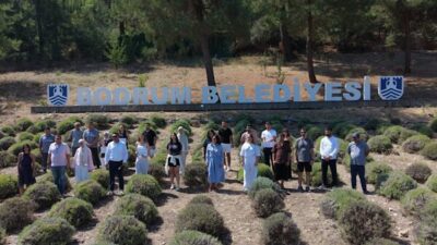 Bodrum Belediyesi tarafından düzenlenen Gençlik ve Tarım Kampı’nın üçüncü dönemi