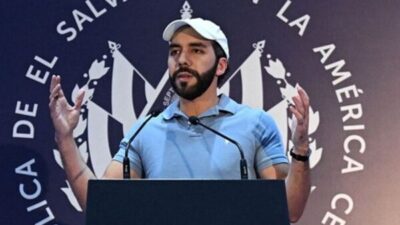 El Salvador Devlet Başkanı Nayib Bukele, Kolombiya’da sabah saatlerinde meydana