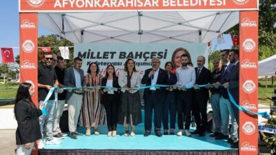 Afyonkarahisar Belediyesi tarafından Bülent Ecevit Parkı Millet Bahçesi içerisinde yapımı