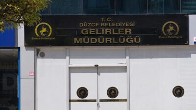 Düzce Belediyesi Gelirler Müdürlüğü, belediye tarafından takip ve tahsil edilen