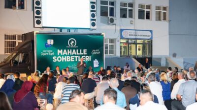 Düzce Belediye Başkanı Dr. Faruk Özlü, Mahalle Sohbetleri kapsamında Konuralp