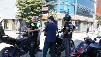 Düzce Belediyesi Zabıta Müdürlüğü ekipleri ile Düzce İl Emniyet Müdürlüğü