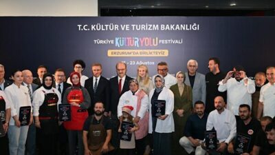 Kültür ve Turizm Bakanlığı tarafından düzenlenen Türkiye Kültür Yolu Festivali’ne