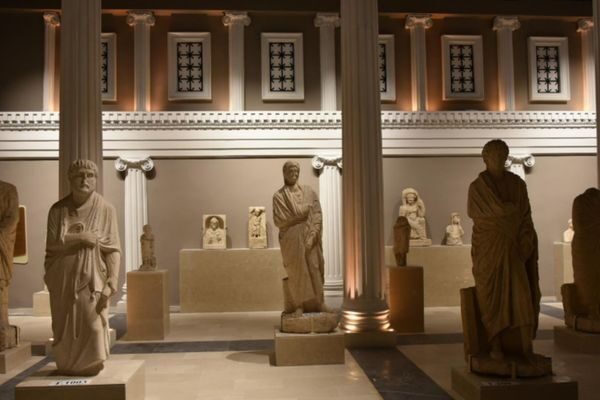 Kültür ve Turizm Bakanı Mehmet Nuri Ersoy, Gaziantep Arkeoloji Müzesi’nde