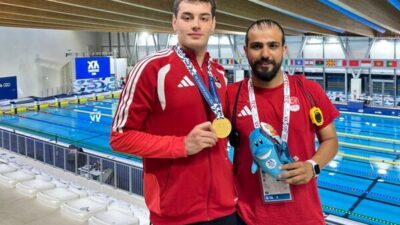 Gaziantep Büyükşehir Belediye Spor Kulübü sporcusu ve milli yüzücü Kaan