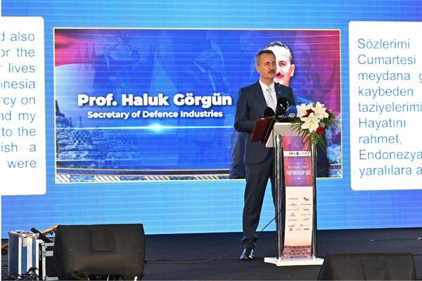 Savunma Sanayii Başkanı Prof. Dr. Haluk Görgün, Ankara’daki Endonezya Büyükelçiliğinde