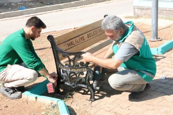 Park ve Bahçeler Müdürlüğü bünyesinde faaliyet gösteren Metal, Boyama, Ahşap,