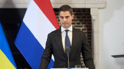 Hollanda Başbakanı Rob Jetten, 15 Ağustos’ta Lahey’de düzenlenen Ulusal Anma