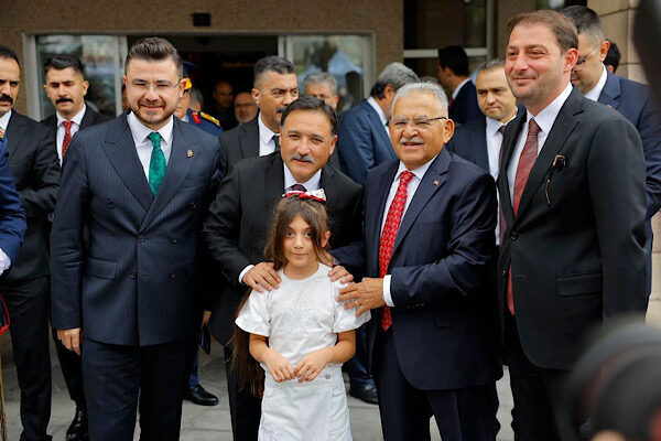 Kayseri’de 30 Ağustos Zafer Bayramı’nın 104. yıl dönümü dolayısıyla Cumhuriyet