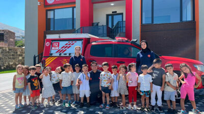 Kayseri Büyükşehir Belediyesi İtfaiye Daire Başkanlığı ekipleri, Melikgazi ilçesi Erenköy