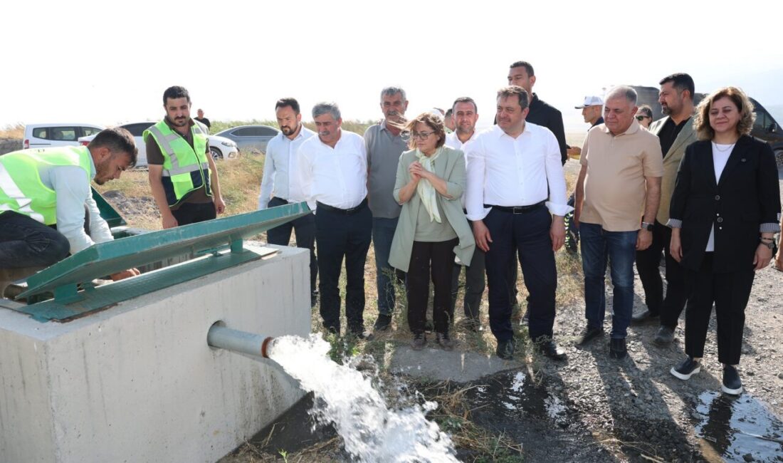 Gaziantep Büyükşehir Belediye Başkanı Fatma Şahin, Kılavuzlu Barajı Sulama Projesi