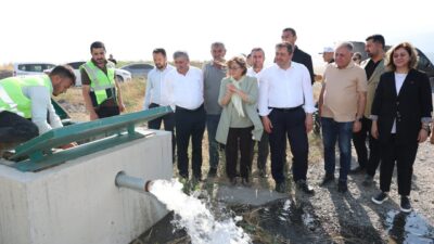 Gaziantep Büyükşehir Belediye Başkanı Fatma Şahin, Kılavuzlu Barajı Sulama Projesi