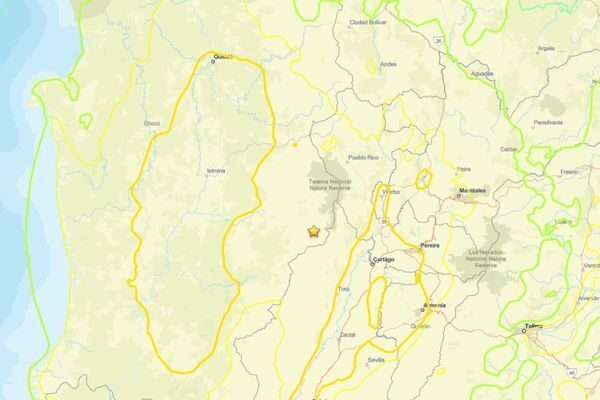 Amerika Birleşik Devletleri Jeoloji Araştırmaları Kurumu’nun (USGS) verilerine göre, Kolombiya’da