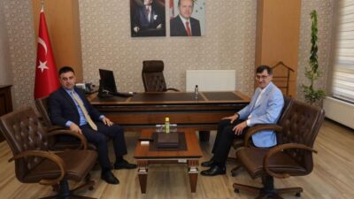 Kütahya Belediye Başkanı Eyüp Kahveci, Kütahya Vali Yardımcıları Harun Kazez
