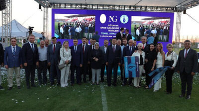 Kütahya Spor Akademisi Vakfı Tesisleri için temel atma töreni düzenlendi.