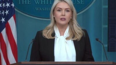 Beyaz Saray Sözcüsü Karoline Leavitt, ABD Başkanı Donald Trump yönetiminin