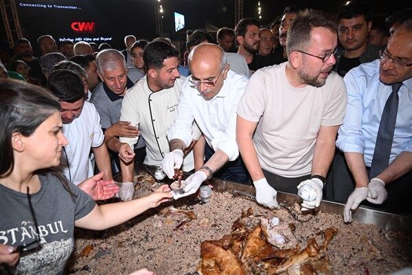 Malatya Kültür Yolu Festivali kapsamında düzenlenen Gastronomi & Kültür Sokağı,
