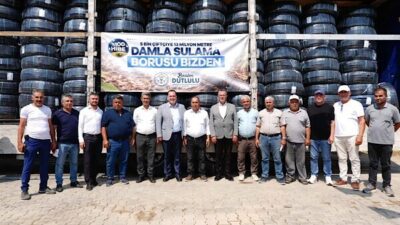 Manisa Büyükşehir Belediyesi, tarımsal üretimde suyun verimli kullanılmasını sağlamak ve
