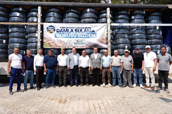 Manisa Büyükşehir Belediyesi, tarımsal üretimde suyun verimli kullanılmasını sağlamak ve