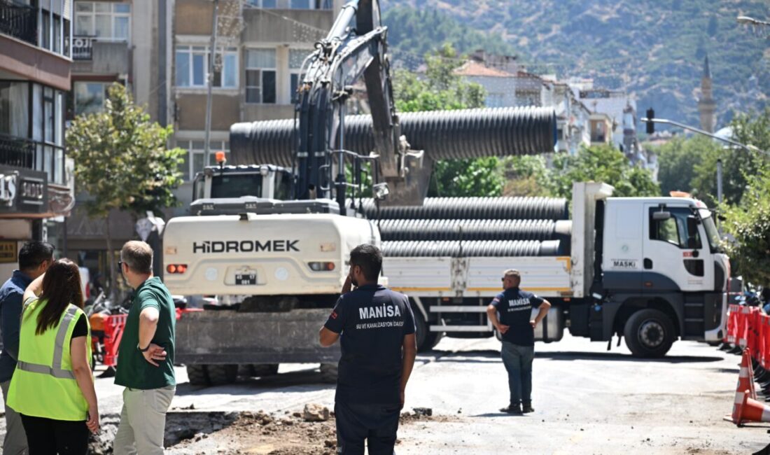 Manisa Su ve Kanalizasyon İdaresi (MASKİ) Genel Müdürlüğü, şehir merkezinde