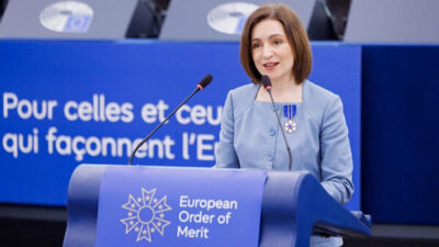 Moldova Cumhurbaşkanı Maia Sandu, Rusya’nın Kriviy Rig ve diğer kentlere