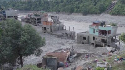 CCTV haberine göre; Nepal’de Çarşamba günü meydana gelen şiddetli sel