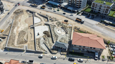 Nilüfer Belediyesi, ilçe genelinde yeşil alan miktarını artırmaya yönelik park