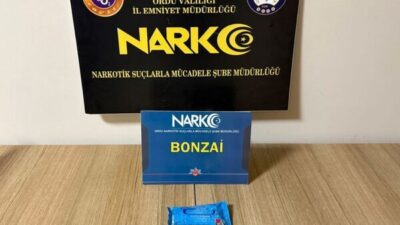 Ordu Valiliği, yayımladığı açıklamada Narkotik Suçlarla Mücadele Şube Müdürlüğü ekiplerince
