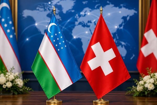 Özbekistan Dışişleri Bakanı Bahtiyor Saidov, İsviçre’nin Özbekistan’a yeni atanan Büyükelçisi Simone