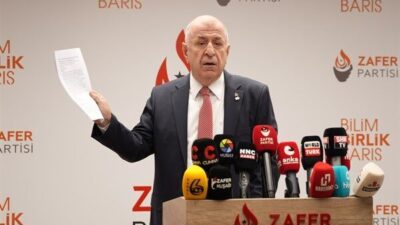 Suriye’de İsrail’in gerçekleştirdiği hava saldırılarına değinen Özdağ, İsrail uçaklarının Türkiye