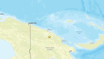 Amerika Birleşik Devletleri Jeoloji Araştırmaları Kurumu’nun (USGS) verilerine göre, Papua