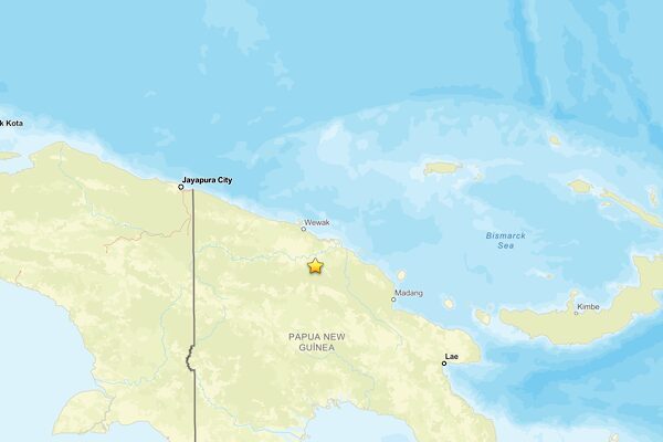 Amerika Birleşik Devletleri Jeoloji Araştırmaları Kurumu’nun (USGS) verilerine göre, Papua