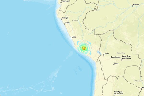 Amerika Birleşik Devletleri Jeoloji Araştırmaları Kurumu’nun (USGS) verilerine göre, Peru’nun 