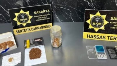 Sakarya Cumhuriyet Başsavcılığı koordinesinde, İl Emniyet Müdürlüğü Narkotik Suçlarla Mücadele