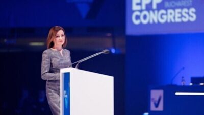 Sandu, Ukrayna’nın 35’inci Bağımsızlık Günü dolayısıyla Kiev’de olduğunu belirtti. Sandu,