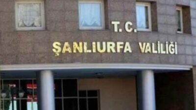 Şanlıurfa Valiliği, bir sosyal medya hesabından yapılan paylaşımda yer alan