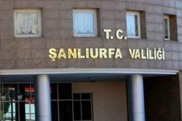 Şanlıurfa Valiliği, bir sosyal medya hesabından yapılan paylaşımda yer alan
