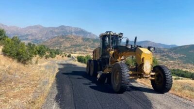 Batman İl Özel İdaresinden yapılan açıklamada, kırsal kesimde ulaşım altyapısının