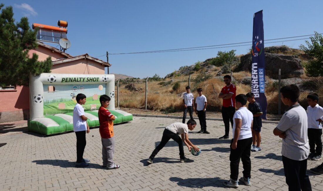 Kayseri Büyükşehir Belediyesi Spor A.Ş. tarafından düzenlenen 4-6 Yaş Yaz