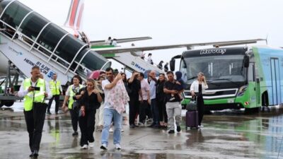 İran’ın başkenti Tahran ile Trabzon arasında direkt uçuşlar başladı. İlk