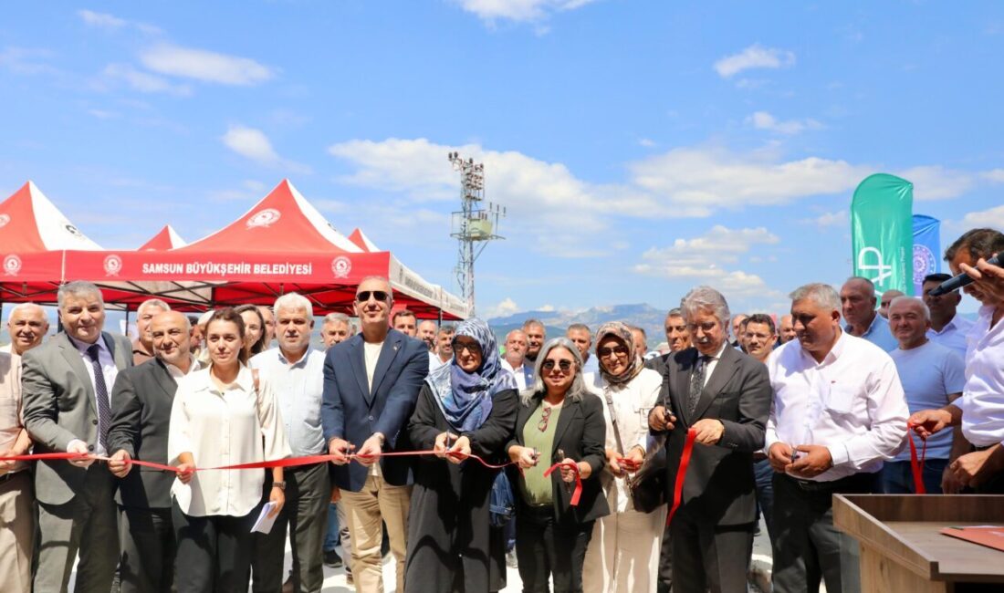 Samsun Büyükşehir Belediyesi öncülüğünde hayata geçirilen Tohum Eleme Tesisi, kentin