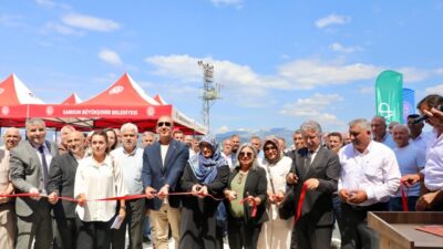 Samsun Büyükşehir Belediyesi öncülüğünde hayata geçirilen Tohum Eleme Tesisi, kentin