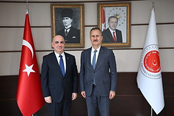 Savunma Sanayii Başkanı Görgün, Cibuti Büyükelçisi olarak atanan Hüseyin Özdemir’i
