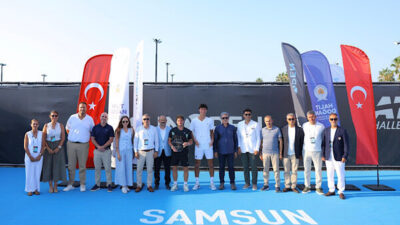 Samsun Büyükşehir Belediyesi’nin katkılarıyla düzenlenen Uluslararası Samsun Open ATP Challenger