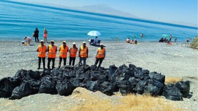 Van Büyükşehir Belediyesi, Van Gölü kıyılarının temiz ve yaşanabilir tutulması