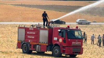 Van Büyükşehir Belediyesi İtfaiye Daire Başkanlığı ekipleri, temmuz ayında yangın