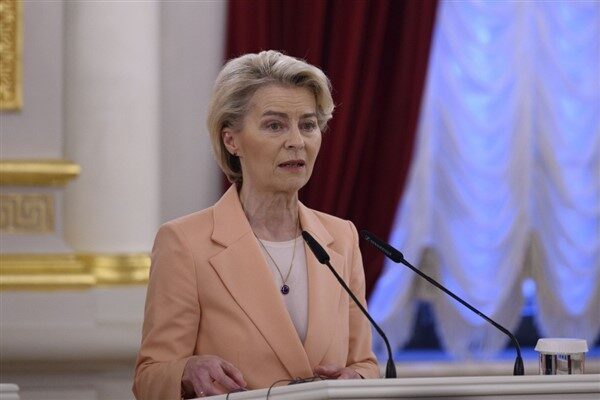 Avrupa Komisyonu Başkanı Ursula von der Leyen, Rusya’nın Ukrayna’ya yönelik